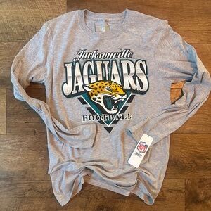 NFL Jacksonville Jaguars Gray Long Sleeve Tee
